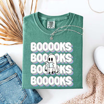 Comfort Color Bookish Summerween Spooky T-Shirt