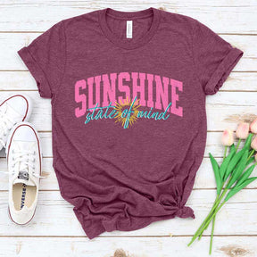 Sunshine State of Mind Summer Vibes T-Shirt