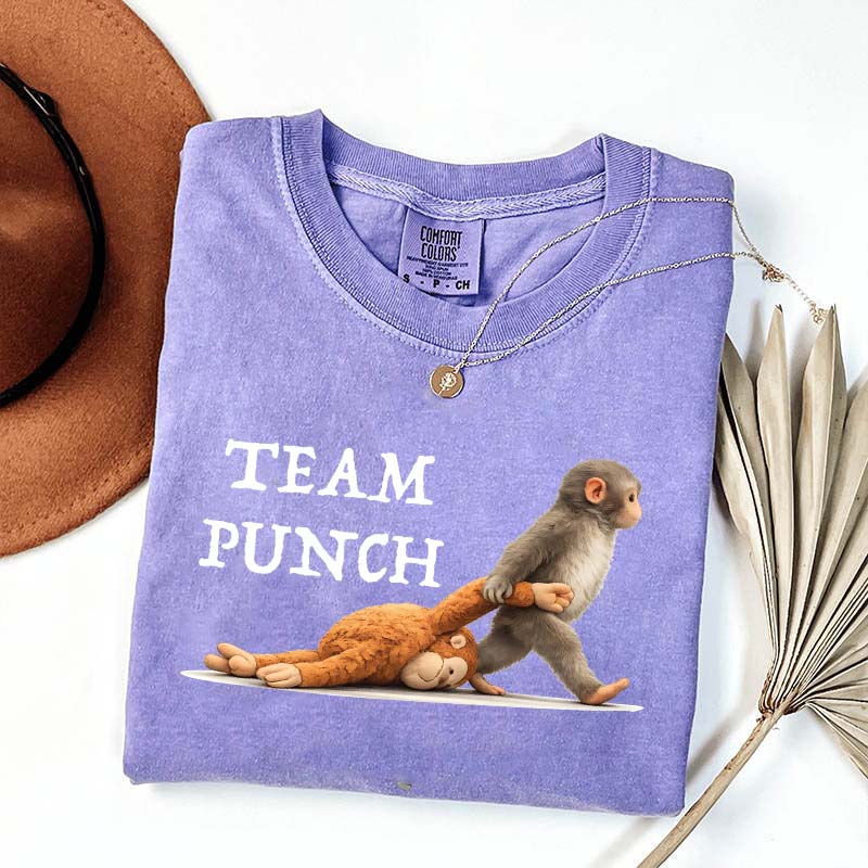Team Punch Baby Monkey T-Shirt