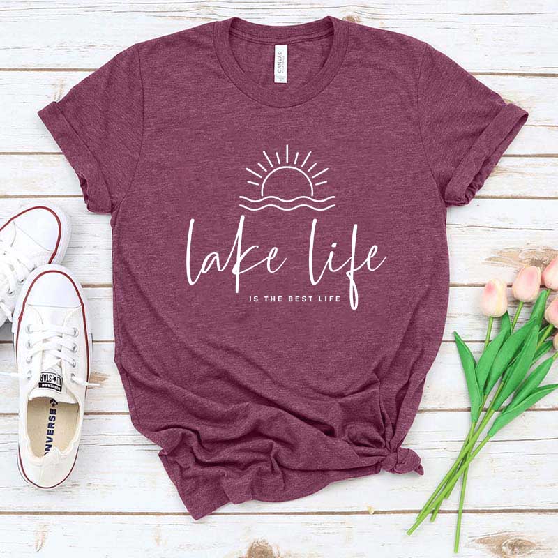 Lake Life Adventurer Vacation T-Shirt