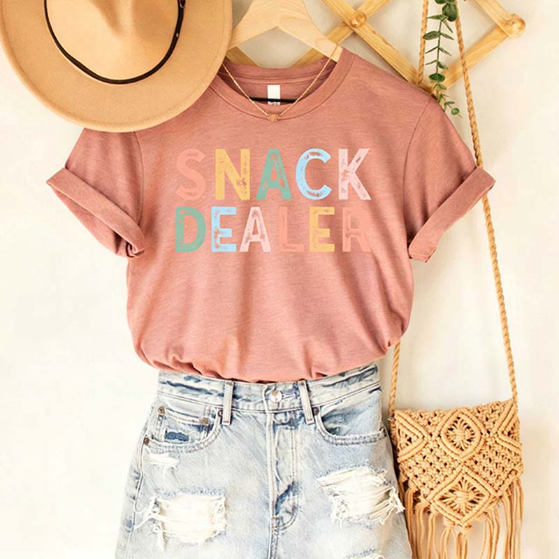 Snack Dealer Shirt Funny Mom T-Shirt