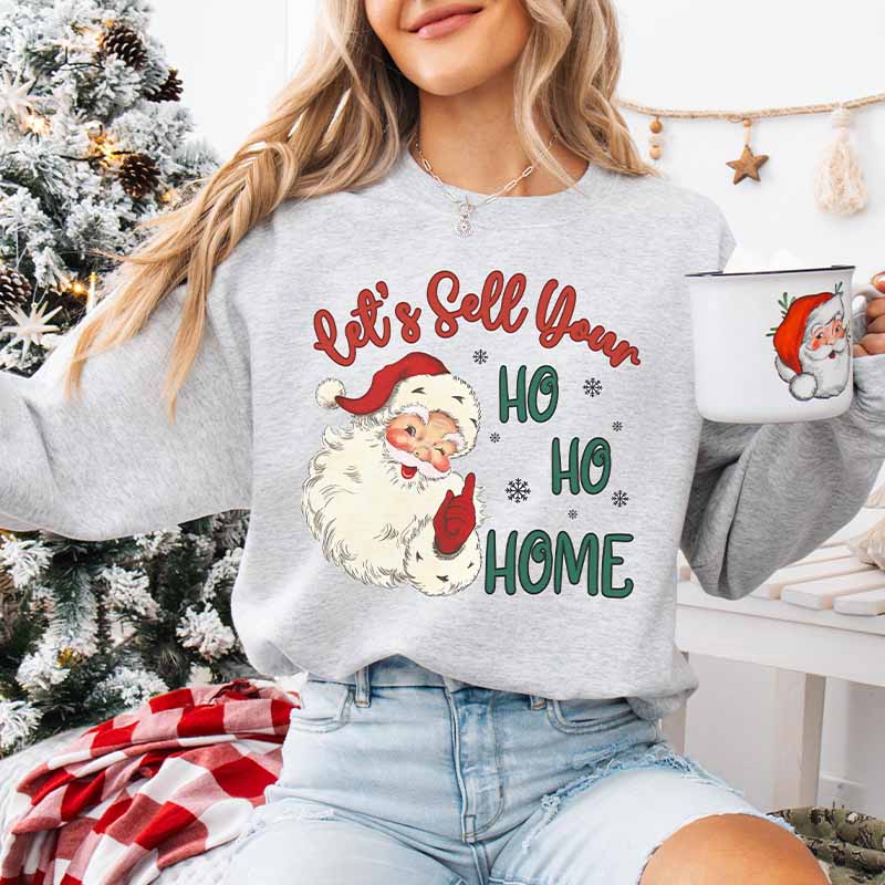 Realtor Christmas Real Estate Agent Sweatshirt