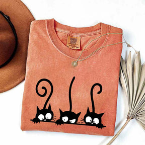 Black Cats Graphic T-Shirt