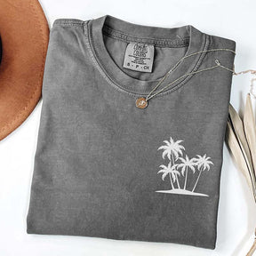 Cute Summer Beach Vacation Tree T-Shirt