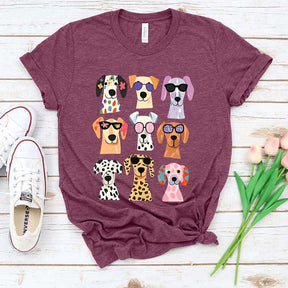 Cute Dog Puppy Graphic T-Shirt