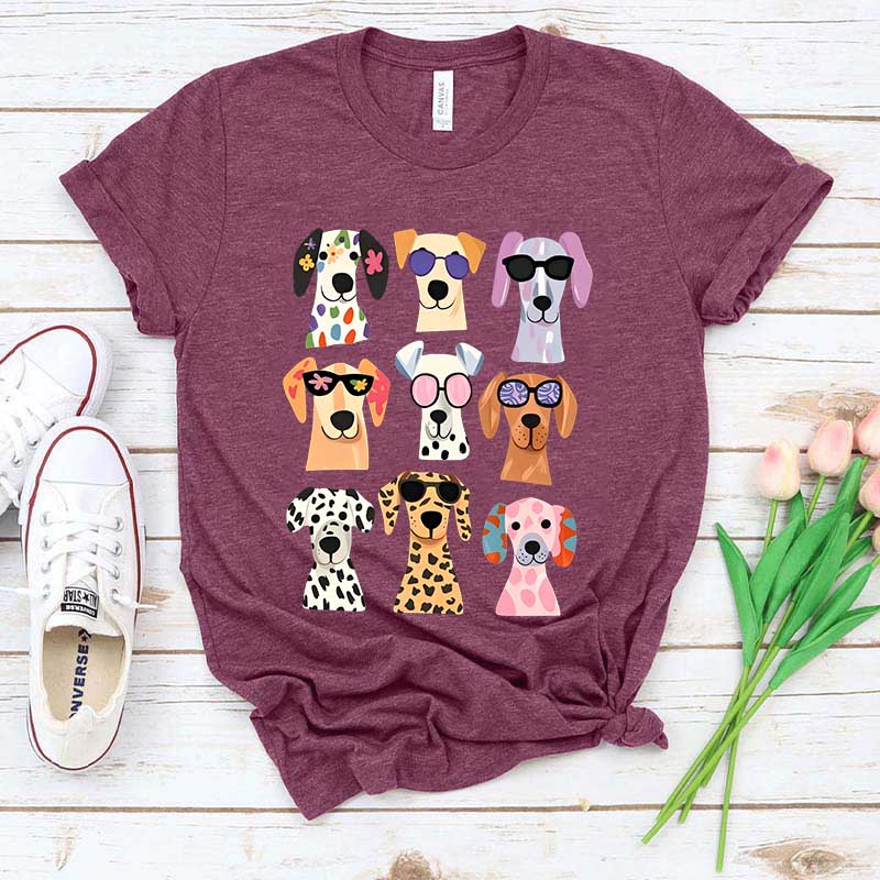Cute Dog Puppy Graphic T-Shirt