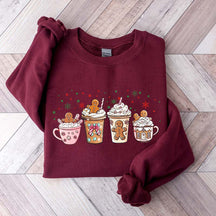 Gingerbread Christmas Coffee Cute Sweatshirt