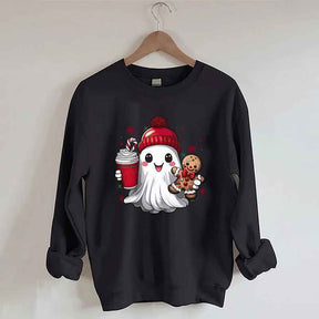 Cute Christmas Ghost Sweatshirt