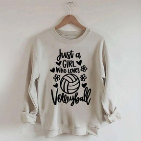 Floral Volleyball Sweatshirt