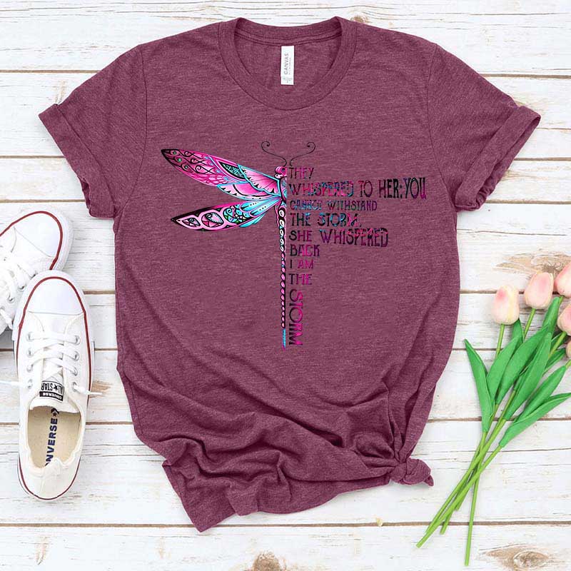 I Am The Storm Dragonfly T-Shirt