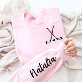 Personalized Hockey Name Sweatshirt