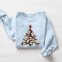 Poker Cards Christmas Tree Sweatshirt