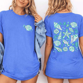 Summer Seashells Comfort Colors T-Shirt
