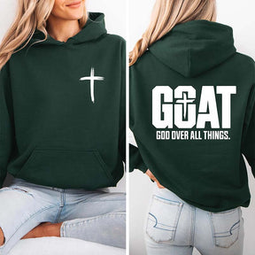 Goat God Over All Things Hoodie