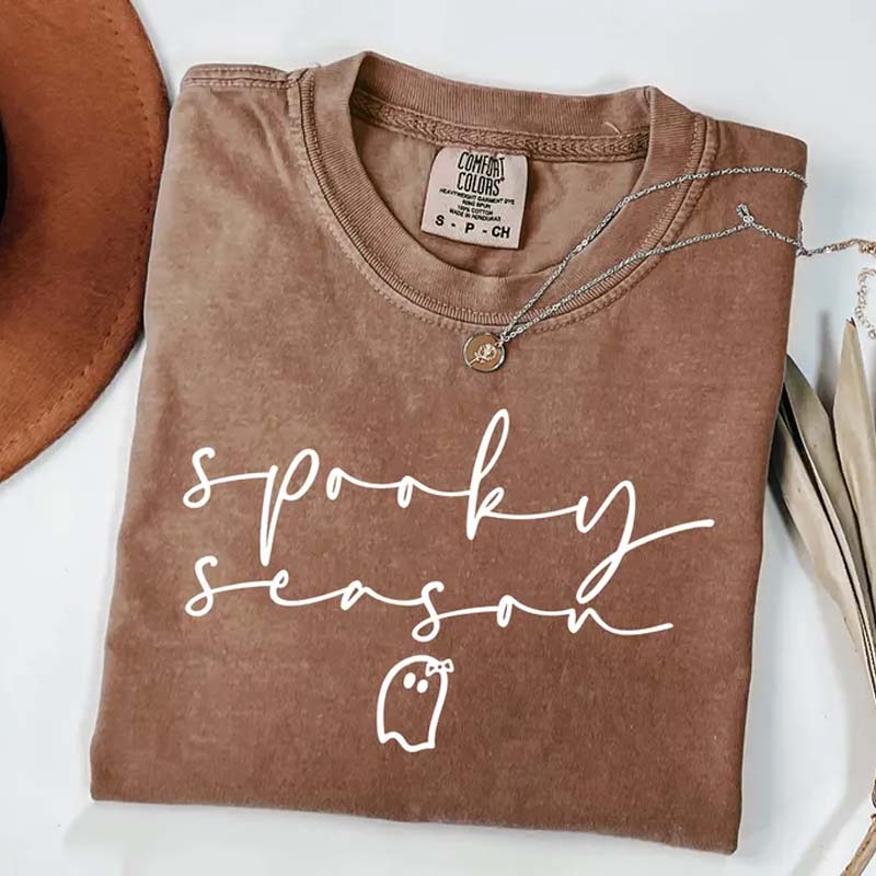 Comfort Colors Cute Spooky Season Fall T-Shirt