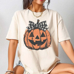 Comfort Colors Preppy Jack o Lantern T-Shirt