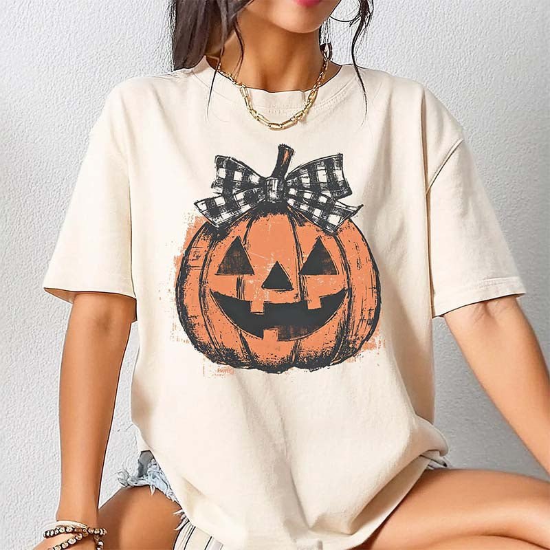 Comfort Colors Preppy Jack o Lantern T-Shirt
