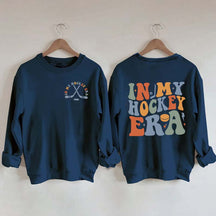 In My Hockey Mom Era Mama Sweatshirt