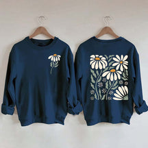 Comfort Colors Boho Daisy Sweatshirt