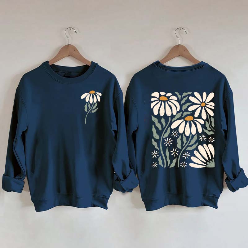 Comfort Colors Boho Daisy Sweatshirt