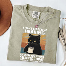 Retro I Like Cats And Coffee Lover T-Shirt