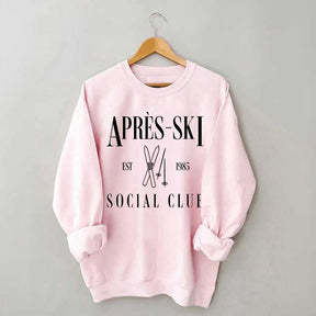 Apres-Ski Social Club Skiing Sweatshirt