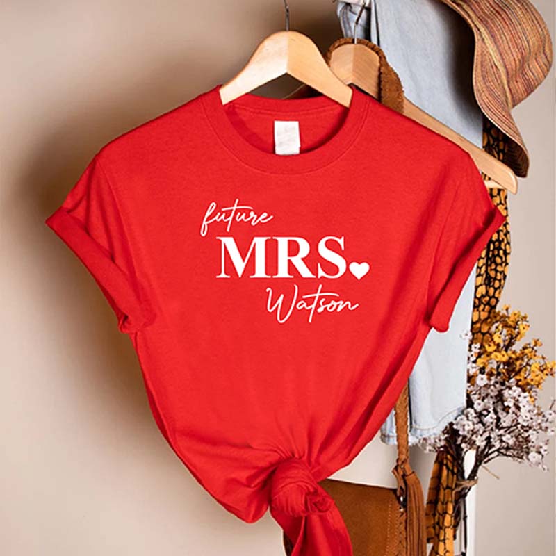 Personalized Future Mrs T-Shirt