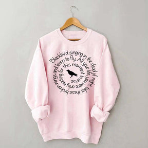 Blackbird Singing in the Night Sweatshirt
