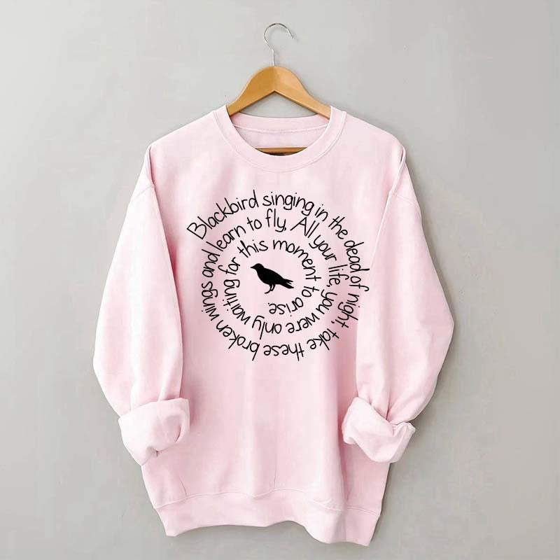 Blackbird Singing in the Night Sweatshirt