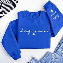 Custom Dog Mom Gift Sweatshirt