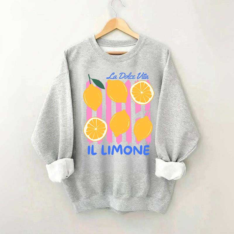 Lemon Sweatshirt