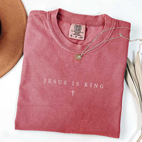 Minimalist Jesus is King Religous T-Shirt