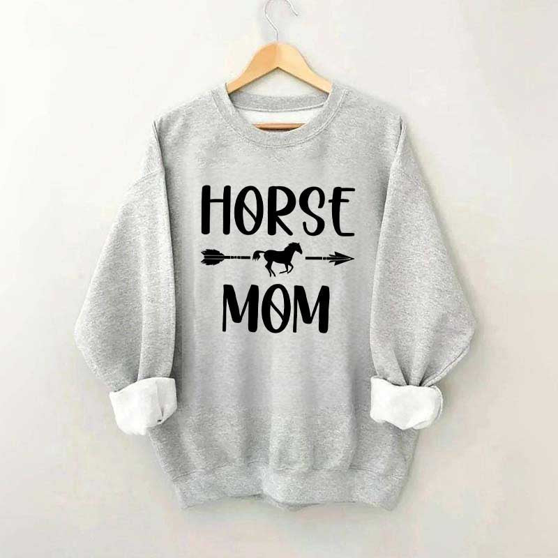 Horse Mom Lover Ranch Sweatshirt