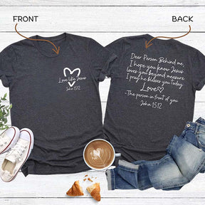 Dear Person Behind Me Religious T-Shirt
