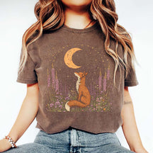 Celestial Fox Goblincore Cottagecore T-Shirt