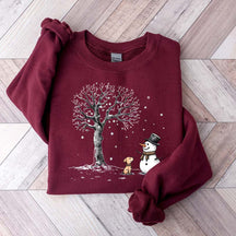 Christmas Let it Snow Cute Dog Sweatshirt