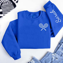 Custom Name Tennis Sweatshirt