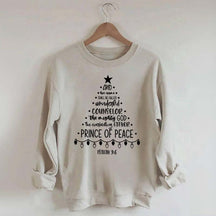 Christmas Religious Tree Sweatshirt