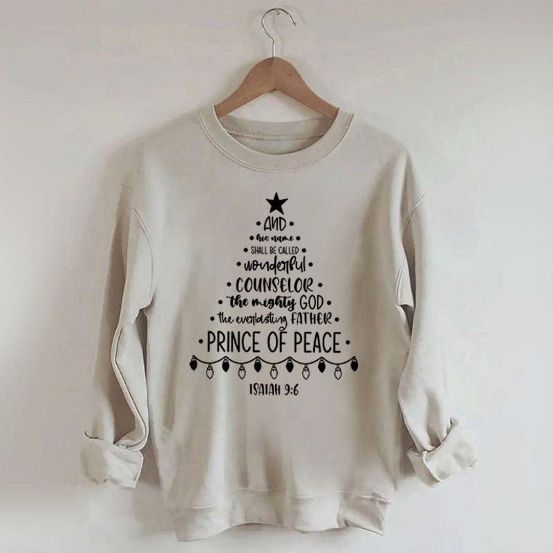 Christmas Religious Tree Sweatshirt