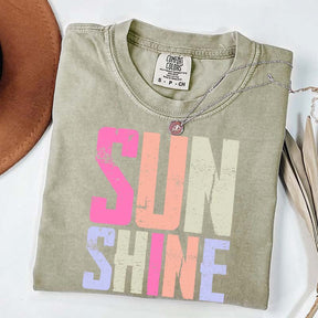 Distressed Beach Mom Sunshine T-Shirt