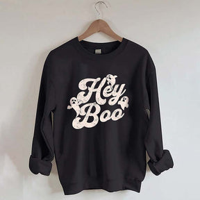 Hey Boo Halloween Sweatshirt