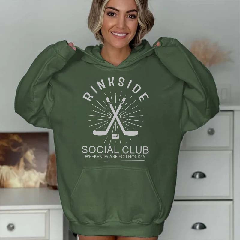 Rinkside Social Club Hockey Sweatshirt