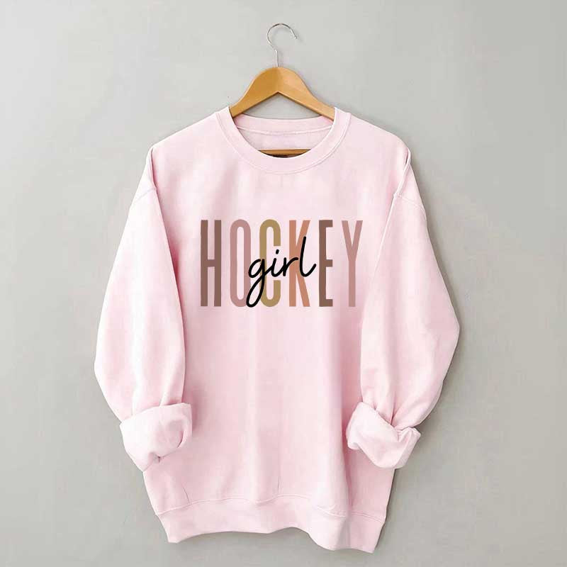 Hockey Girl Lover Sweatshirt