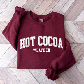 Retro Holiday Season Hot Cocoa Sweatshirt