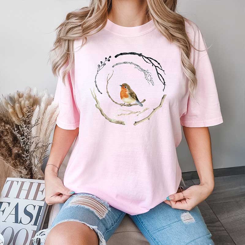 Cute Bird Peace T-Shirt