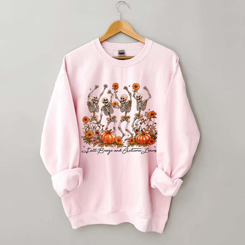 Fall Breeze and Autumn Leaves Sweatshirt