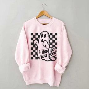 How Do You Boo Halloween Sweatshirt