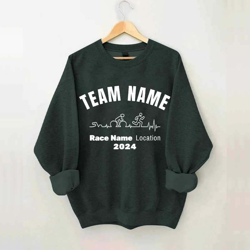 Custom Triathlon Team Sweatshirt