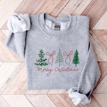 Preppy Christmas Tree Sweatshirt