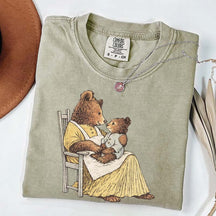 Vintage Storybook Bear Cub T-Shirt